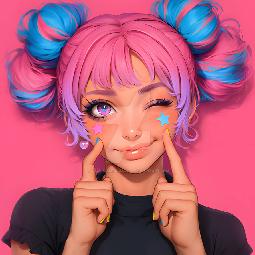 Asian E Girl Waifu