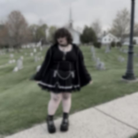 Chubby Goth Girlfriend