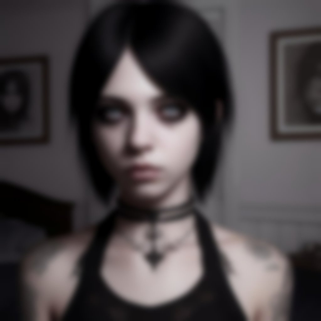 Chubby Goth Girlfriend
