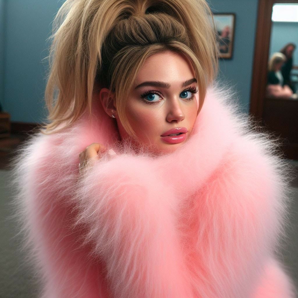 Fluffy Pink Tail