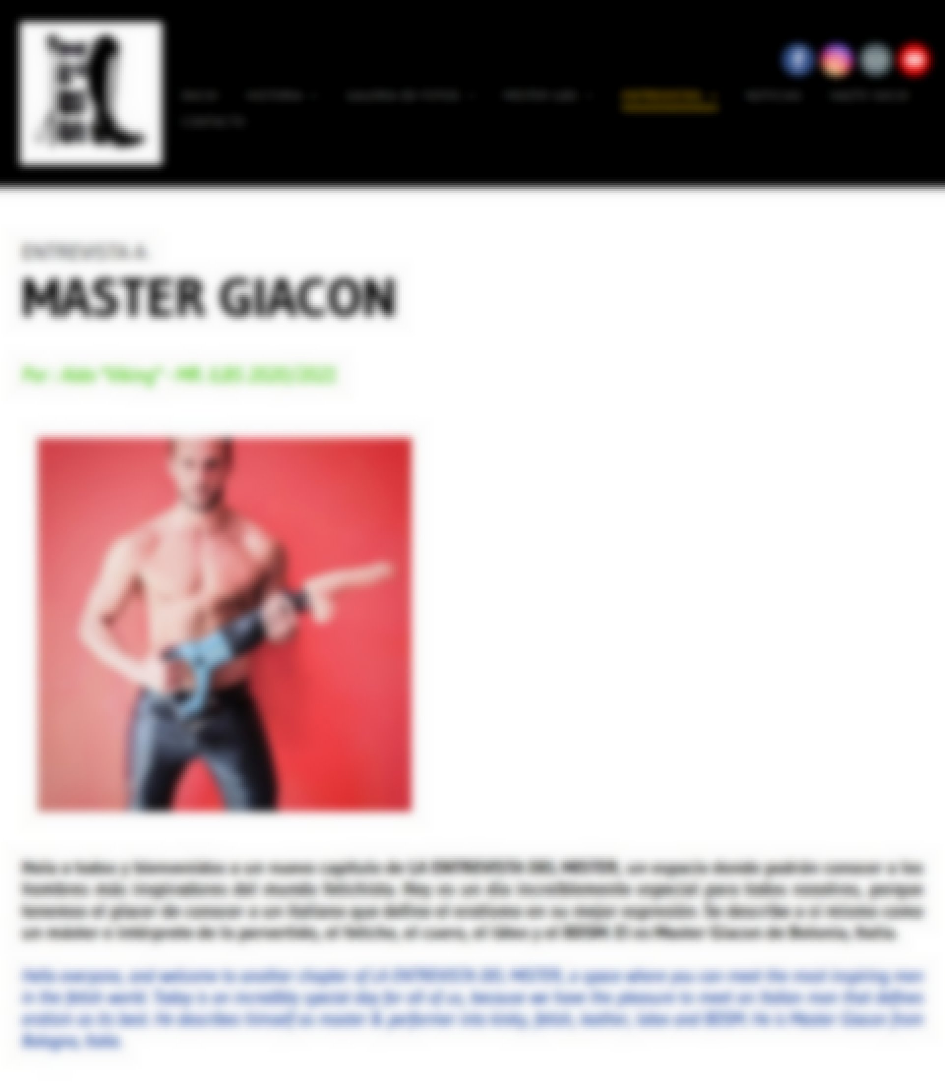 Master Giacon Preview