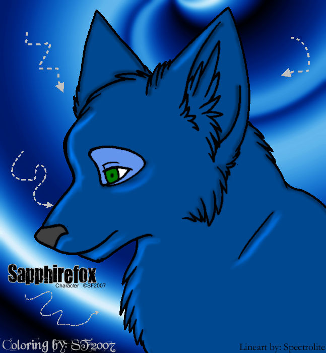 Sapphire Fox
