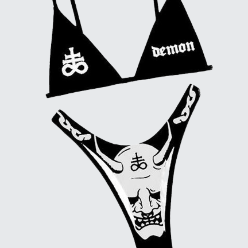 Thicc Angel Goth Demon Princess
