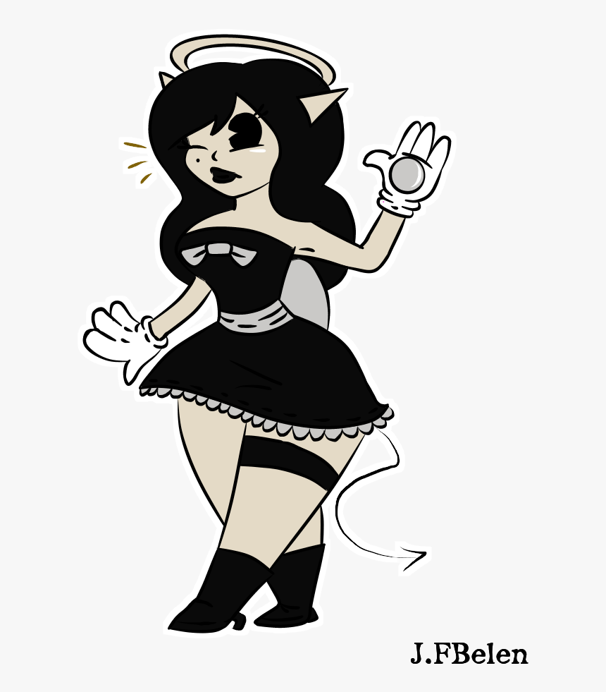 Thicc Angel Goth Demon Princess
